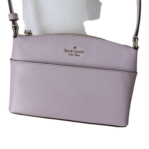 Kate Spade Lavender Mist Grove Street Millie Crossbody Purse Bag Leather - Picture 9 of 16